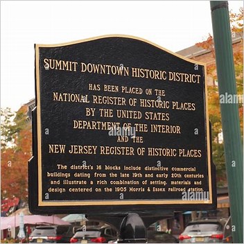 Summit New Jersey History Of Summit New Jersey